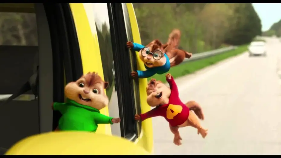 Wideo do filmu Alvin i wiewiórki: Wielka wyprawa — Alvin y las ardillas: Fiesta sobre ruedas - Trailer español (HD)