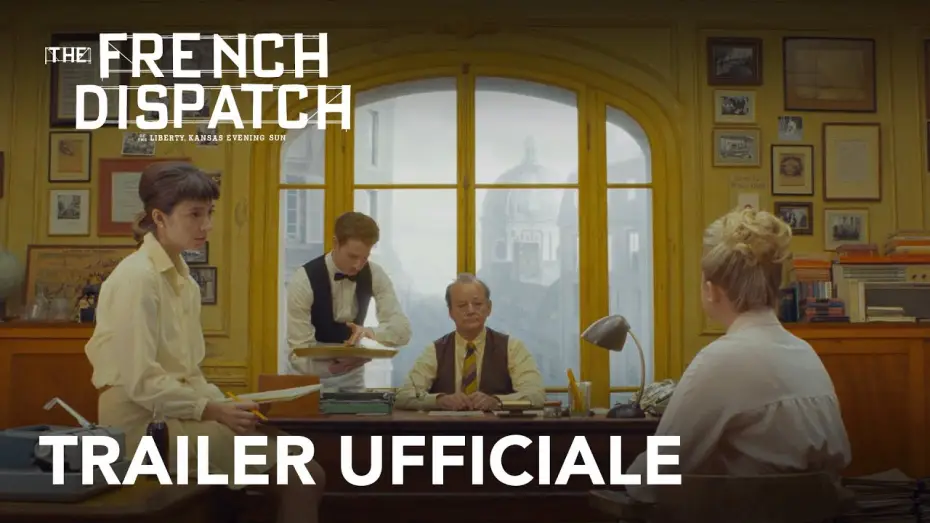 Wideo do filmu Kurier Francuski z Liberty, Kansas Evening Sun — The French Dispatch | Trailer Ufficiale