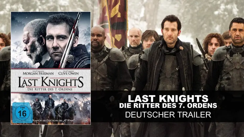 Wideo do filmu Ostatni Rycerze — Last Knights (Deutscher Trailer) | Clive Owen, Morgan Freeman | HD | KSM