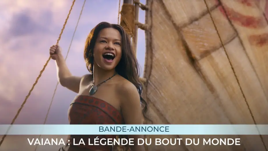 Wideo do filmu Moana — VAIANA : La Légende du Bout du Monde (2026) – Bande-annonce Officielle VF