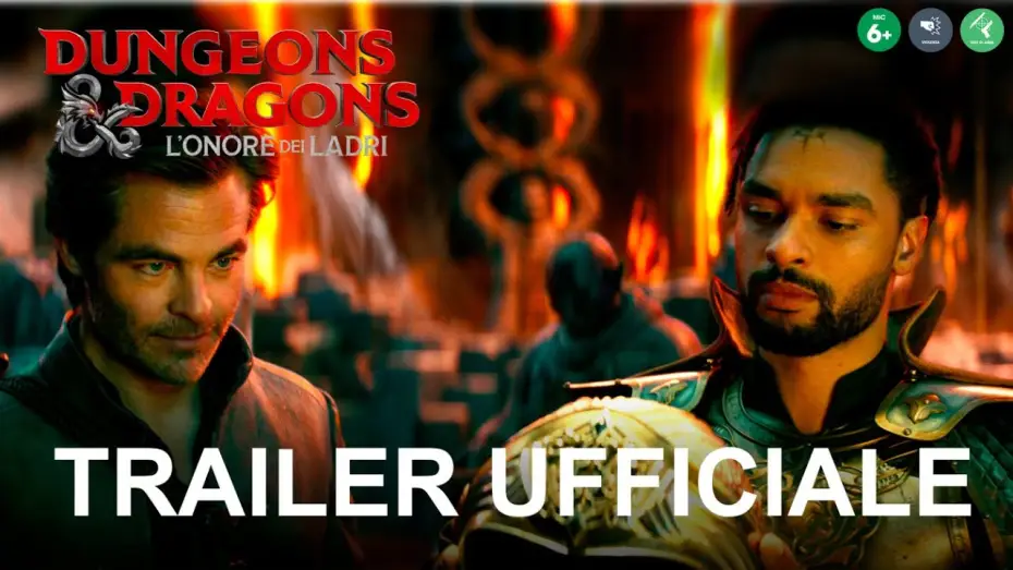 Wideo do filmu Dungeons & Dragons: Złodziejski honor — Trailer Ufficiale
