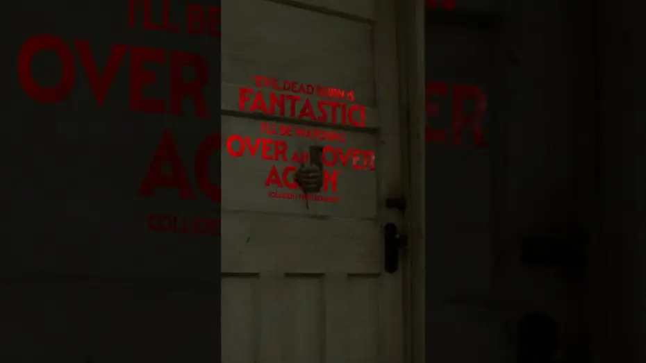 Wideo do filmu Evil Dead Burn — Look fear in the face, over, and over, and over.