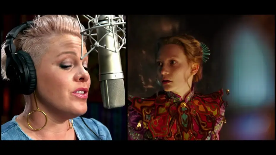 Wideo do filmu Alicja po drugiej stronie lustra — Alice attraverso lo specchio - P!nk canta “White Rabbit” - Pod dal film | HD
