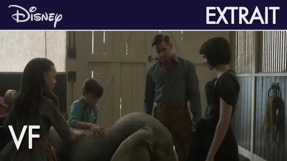 Wideo do filmu Dumbo — Dumbo - Extrait : Dumbo travaille seul VF