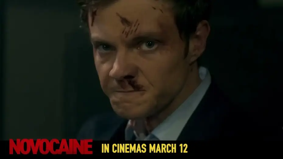 Wideo do filmu Nowokaina — He's not Wolverine. He's Novocaine.