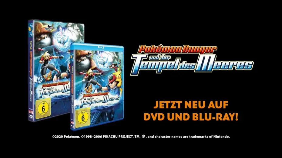Wideo do filmu Pokémon: Strażnik Pokémon i Świątynia Morza — Pokémon Ranger und der Tempel des Meeres - Trailer [HD] Deutsch / German