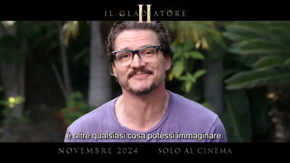 Wideo do filmu Gladiator 2 — Il Gladiatore II | Featurette Pedro Pascal