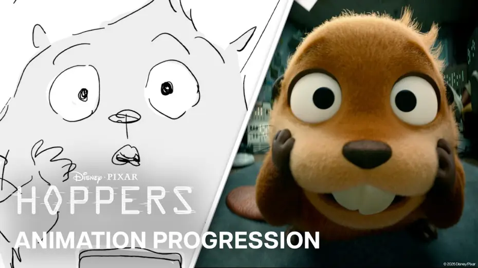 Wideo do filmu Hopnięci — Animation Progression | Mabel Beaver Escapes the Lab