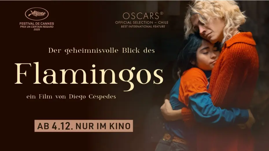 Wideo do filmu La misteriosa mirada del flamenco — DER GEHEIMNISVOLLE BLICK DES FLAMINGOS | Trailer | ab 4.12 2026 im Kino
