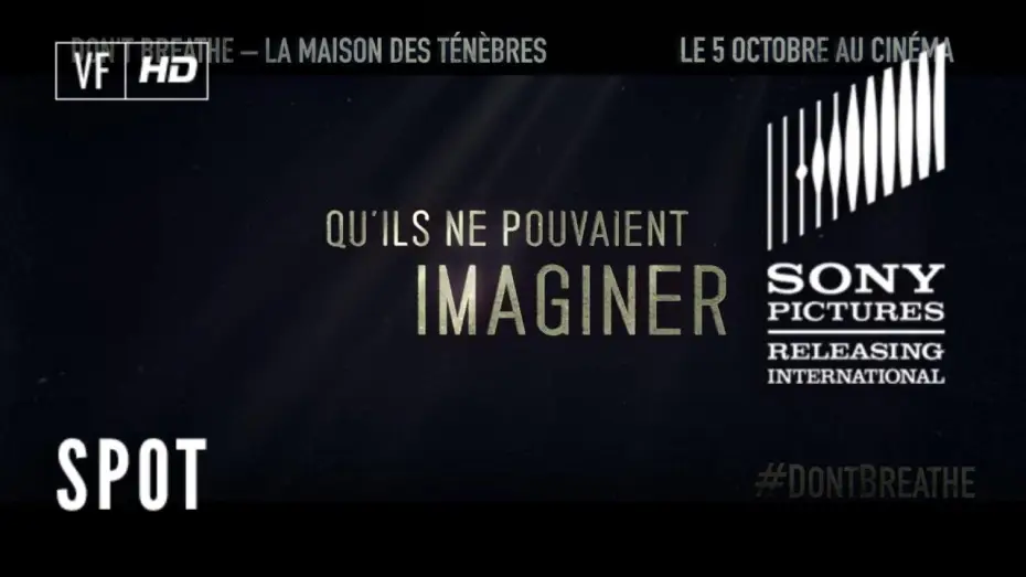 Wideo do filmu Nie oddychaj — Don't Breathe – La Maison des Ténèbres - TV Spot HOUSE FINAL 30" - VF