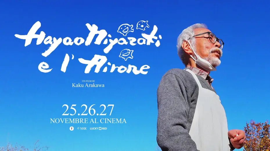 Wideo do filmu Hayao Miyazaki and the Heron — Hayao Miyazaki e l’airone - di Kaku Arakawa | Evento speciale 25-26-27 novembre al cinema