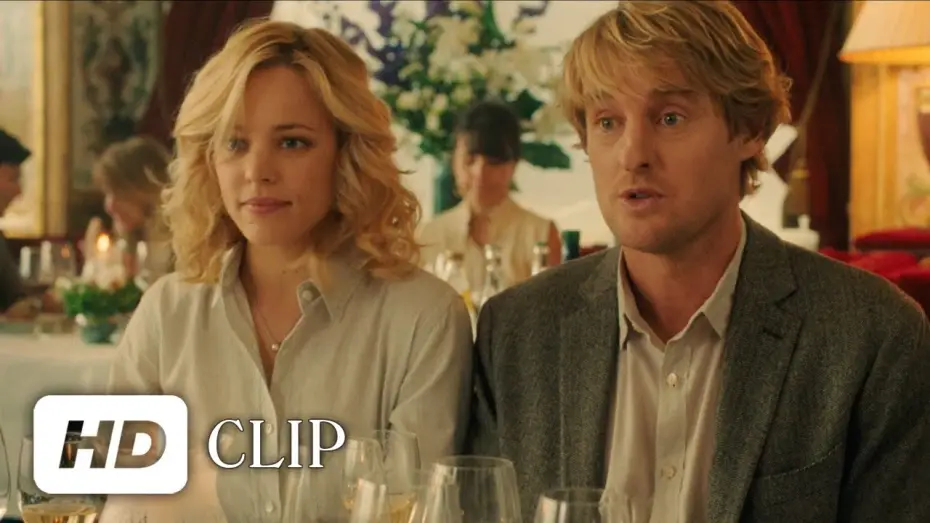 Wideo do filmu O północy w Paryżu — Rachel McAdams and Owen Wilson - Midnight in Paris - Official Clip
