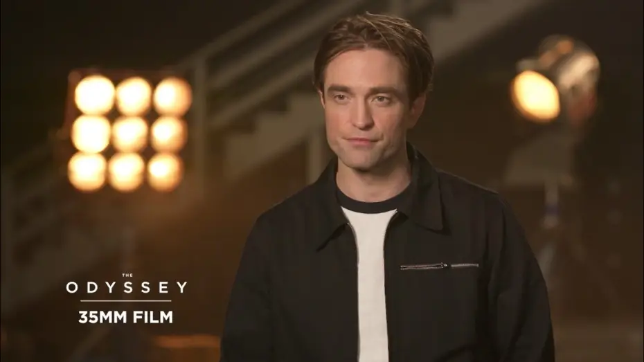 Wideo do filmu Odyseja — Robert Pattinson on 35MM