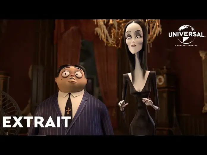 Wideo do filmu Rodzina Addamsów — La Famille Addams - Extrait : "Margaux redécore le manoir" [VF]