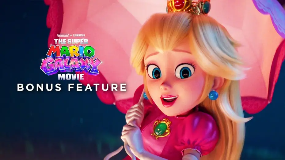 Wideo do filmu Super Mario  Galaxy. Film — Peach's New Adventure - Bonus Feature
