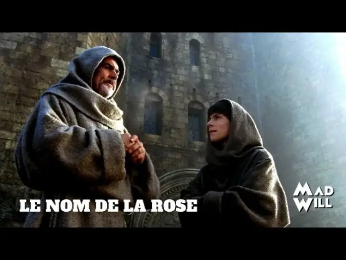 Wideo do filmu Imię róży — LE NOM DE LA ROSE D'ANNAUD : LA CRITIQUE CINÉ EN 3 MINUTES