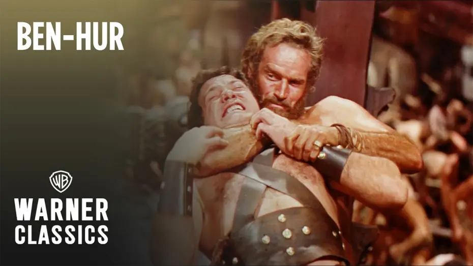 Wideo do filmu Ben Hur — Macedonian Pirates Attack the Roman Fleet