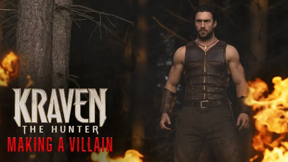 Wideo do filmu Kraven Łowca — Making a Villain (TV Commercial)