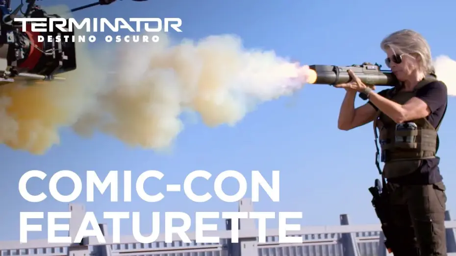 Wideo do filmu Terminator: Mroczne przeznaczenie — Terminator - Destino Oscuro | La featurette del San Diego Comic-Con HD | 20th Century Fox 2019