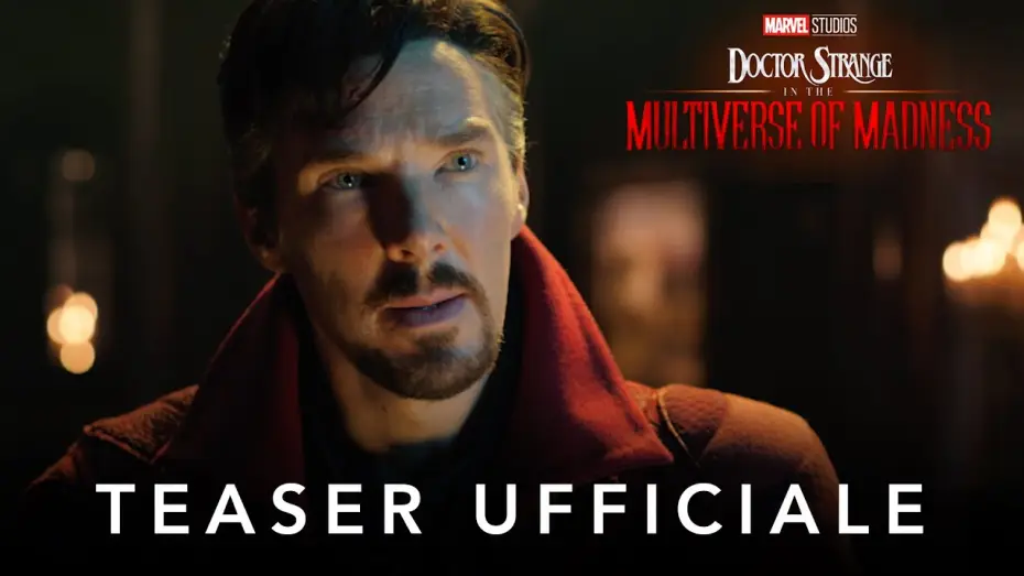 Wideo do filmu Doktor Strange w multiwersum obłędu — Teaser Trailer Ufficiale