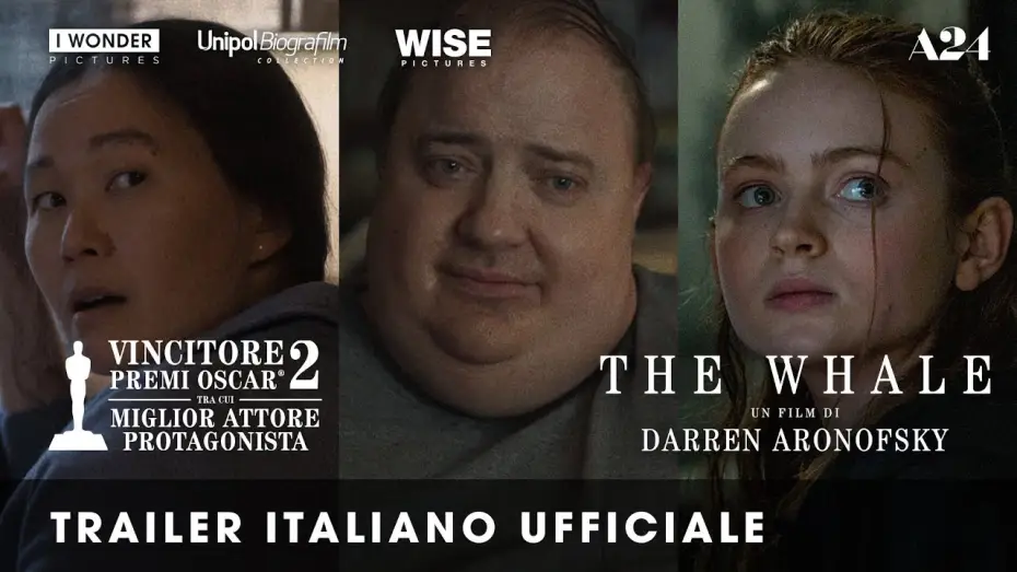 Wideo do filmu Wieloryb — THE WHALE | Trailer Italiano Ufficiale HD