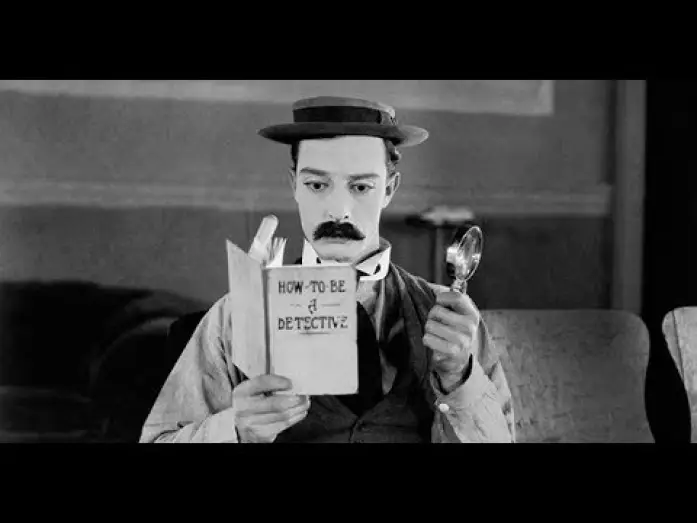 Wideo do filmu Mlody Sherlock Holmes — SHERLOCK JR (1924) - Trailer