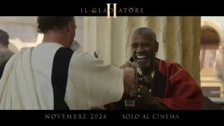 Wideo do filmu Gladiator 2 — Il Gladiatore II | Featurette Denzel Washington