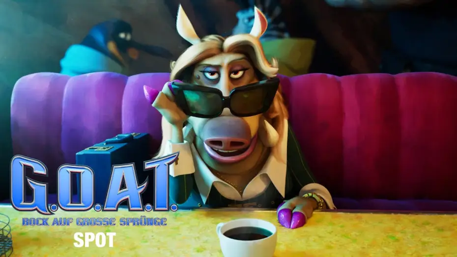 Wideo do filmu Wielka mała koza — G.O.A.T. - Bock auf große Sprünge – Spot Pep Talk Deutsch (Kinostart: 19.2.2026)