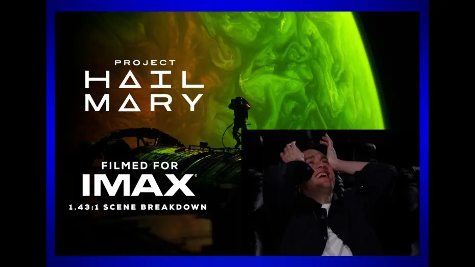 Wideo do filmu Projekt Hail Mary — 1.43 Scene Breakdown | Filmed For IMAX®