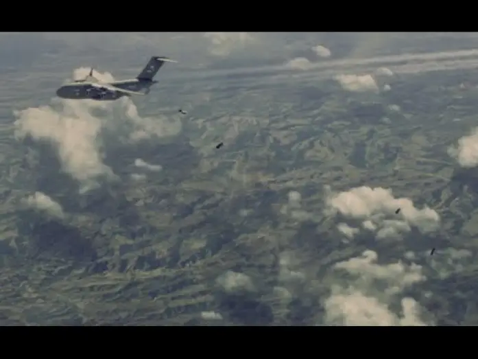 Wideo do filmu Szybcy i wściekli 7 — Fast & Furious 7 / Extrait 1 "Plane Drop" VOST [Au cinéma le 1er Avri]