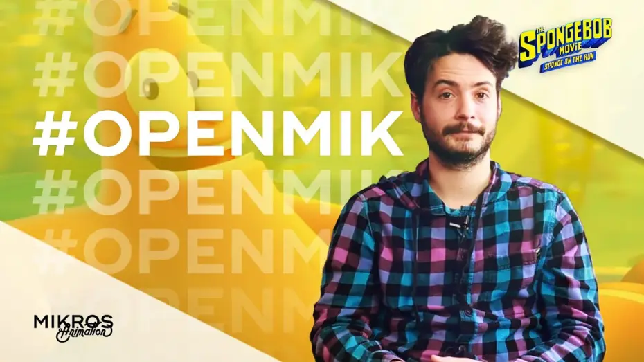Wideo do filmu SpongeBob Film: Na ratunek — [#OpenMik] Emmanuel Larralde, Lighting supervisor on #SpongeBobMovie