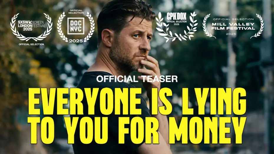 Wideo do filmu Everyone Is Lying to You for Money — Official Teaser