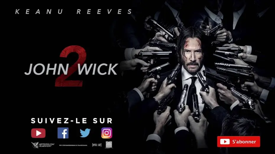 Wideo do filmu John Wick 2 — JOHN WICK 2 - Teaser - VOST