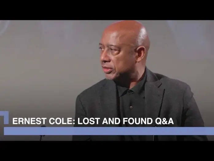 Wideo do filmu Ernest Cole: Odnaleziona legenda — Raoul Peck on Ernest Cole: Lost and Found | BFI Q&A