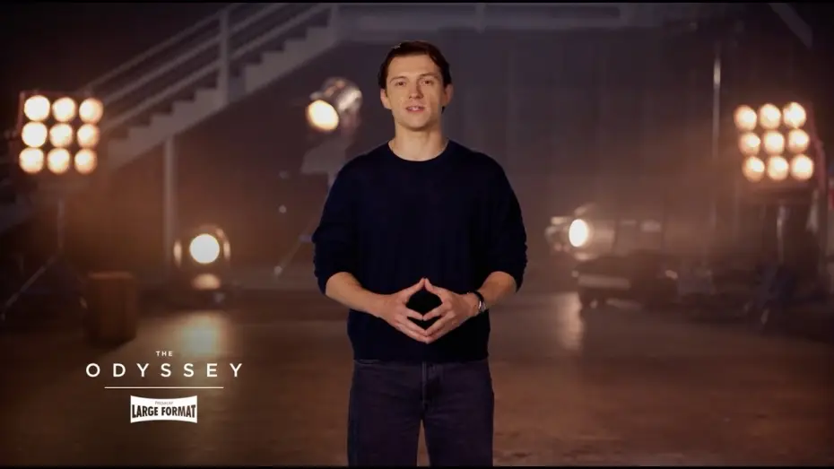 Wideo do filmu Odyseja — Tom Holland on Premium Large Formats