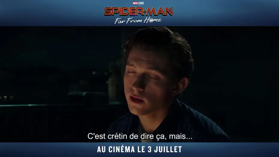 Wideo do filmu Spider-Man: Daleko od domu — Spider-Man : Far From Home - Extrait : "Superhero Heart to Heart" VOST