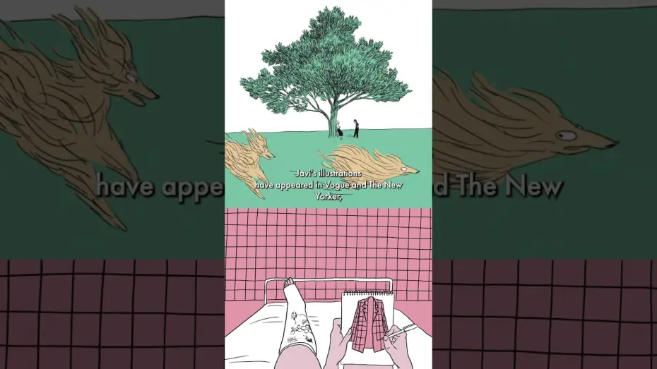 Wideo do filmu Amelia — Behind the scenes with Javi Aznarez, illustrator of the AMÉLIE 25th anniversary poster