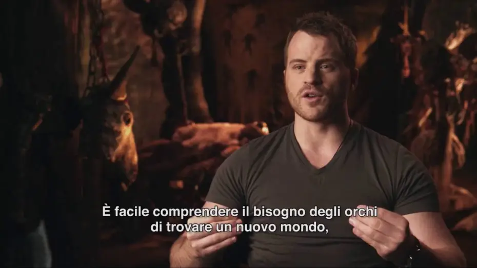 Wideo do filmu Warcraft: Początek — WARCRAFT - L'INIZIO di Duncan Jones: intervista a Rob Kazinsky (sottotitoli in italiano)