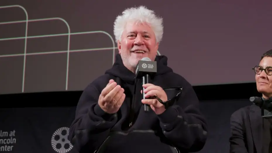 Wideo do filmu W pokoju obok — Pedro Almodóvar, Julianne Moore, Tilda Swinton, and John Turturro on The Room Next Door