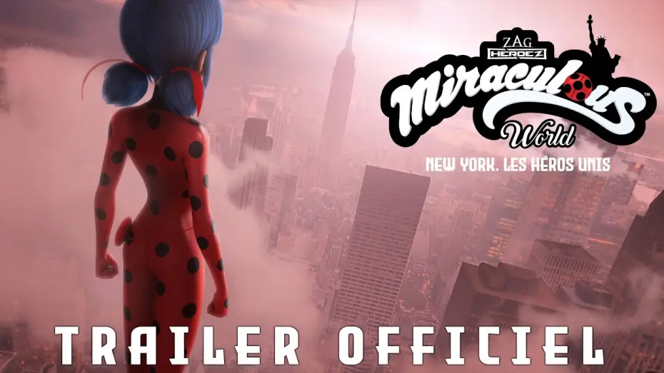 Wideo do filmu Świat Miraculum: Zjednoczeni herosi w Nowym Jorku — MIRACULOUS WORLD ⭐ New-York, les héros unis - Trailer 🌍 Le 26 Septembre à 9h20 sur Disney Channel