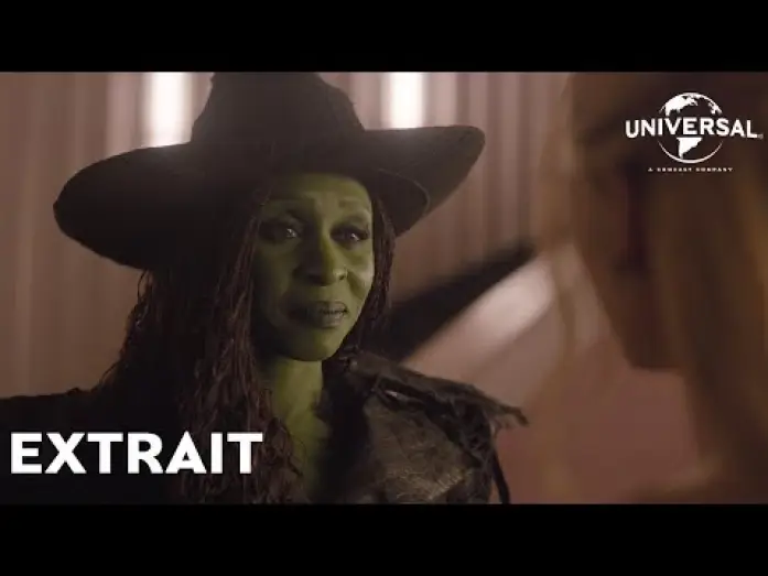 Wideo do filmu Wicked: na dobre — Wicked : Partie II - Extrait "Retrouvailles dans le salon" VF [Actuellement au cinéma]