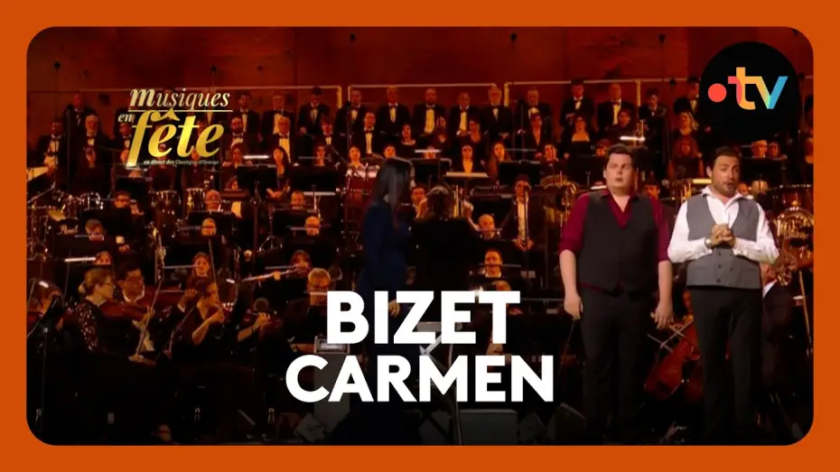 Wideo do filmu Musiques en fête des Chorégies d'Orange — Bizet -  Carmen, "Nous avons en tête une affaire"