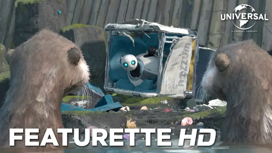 Wideo do filmu Dziki robot — Featurette - Creando un mundo salvaje: playa [VOSE]