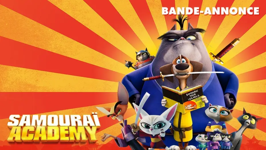 Wideo do filmu Jak zostałem samurajem — SAMOURAÏ ACADEMY - Bande-annonce