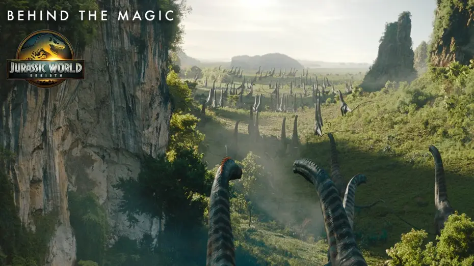 Wideo do filmu Jurassic World. Odrodzenie — Behind The Magic