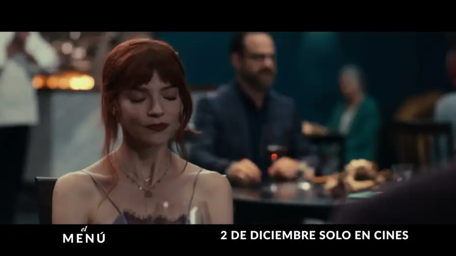 Wideo do filmu Menu — Anuncio: 'Disfruten de cada plato'