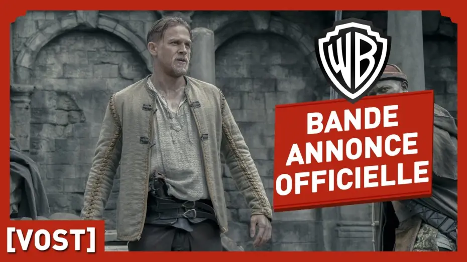 Wideo do filmu Król Artur: Legenda miecza — Le Roi Arthur - La Légende d'Excalibur - Bande Annonce Finale (VOST) - Charlie Hunnam / Jude Law