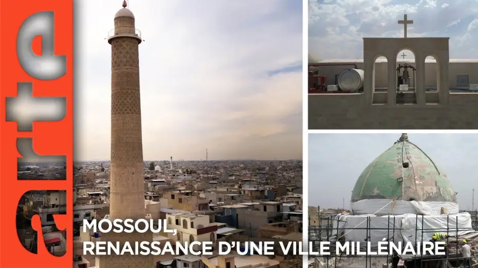 Wideo do filmu Mossoul, renaissance d'une ville millénaire — Mossoul, renaissance d’une ville millénaire | Documentaire | ARTE
