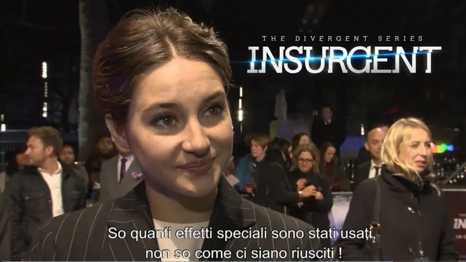 Wideo do filmu Zbuntowana — Insurgent - Intervista a Shailene Woodley V.O. Sottotitolata in italiano