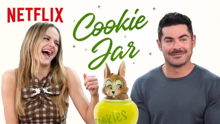 Wideo do filmu Sprawa rodzinna — Zac Efron and Joey King Answer To a Nosy Cookie Jar